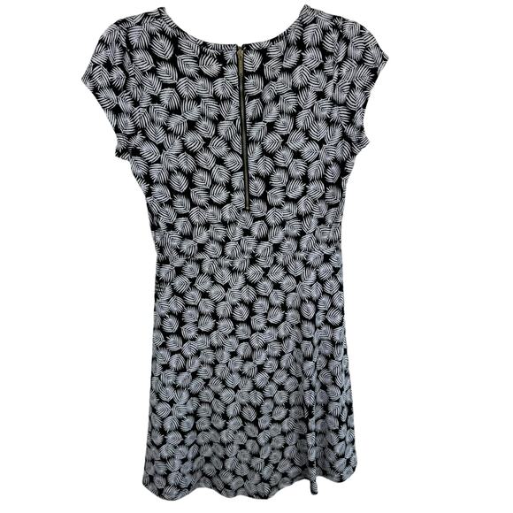 MICHAEL Michael Kors Palm Leaf Print Lightweight Stretchy Above Knee Dress Sz S - Picture 2 of 7